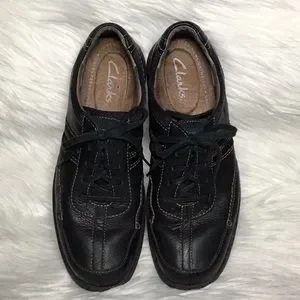 Clarks | Shoes | Clarks Mens Slone Laceup Oxford Black Oily  display picture 3